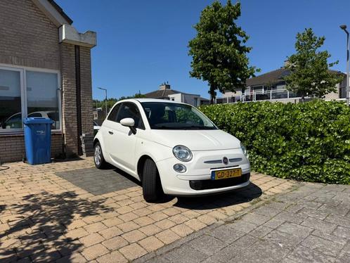Fiat 500 0.9 Twinair C 2015 Wit, Auto's, Fiat, Particulier, Airconditioning, Apple Carplay, Centrale vergrendeling, Benzine, A