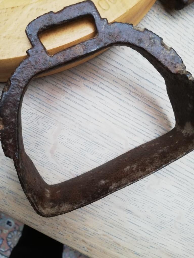 stijgbeugel vintage, Ophalen of Verzenden, Gebruikt, Overige soorten