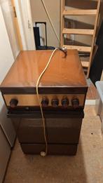 Retro combinatie oven, Witgoed en Apparatuur, Fornuizen, Ophalen, 4 kookzones, Gas, Vrijstaand