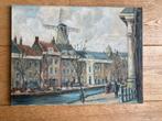 Schilderij Theo Wiegman Schiedam, Antiek en Kunst, Ophalen of Verzenden