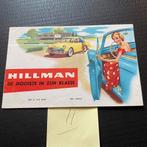 Brochure HILLMAN Minx - 1957 (#11), Boeken, Auto's | Folders en Tijdschriften, Gelezen, Overige merken, Verzenden
