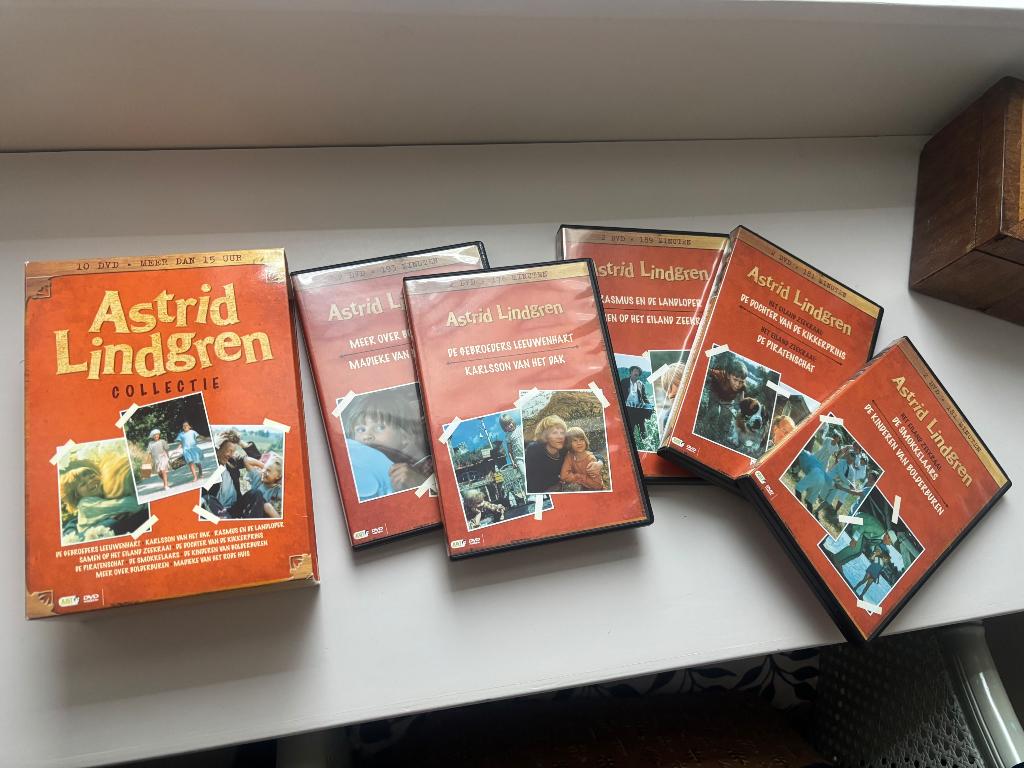 Astrid Lindgren collectie dvd box, Avontuur, Alle leeftijden, Boxset, Ophalen of Verzenden