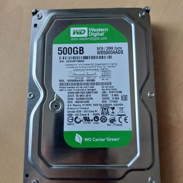 harddisk WD 500GB beschikbaar voor biedingen