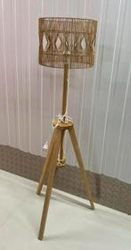 Ikea Lauters Lamp met Zeegras Kap, Huis en Inrichting, Ophalen, Zo goed als nieuw, Hout, 100 tot 150 cm