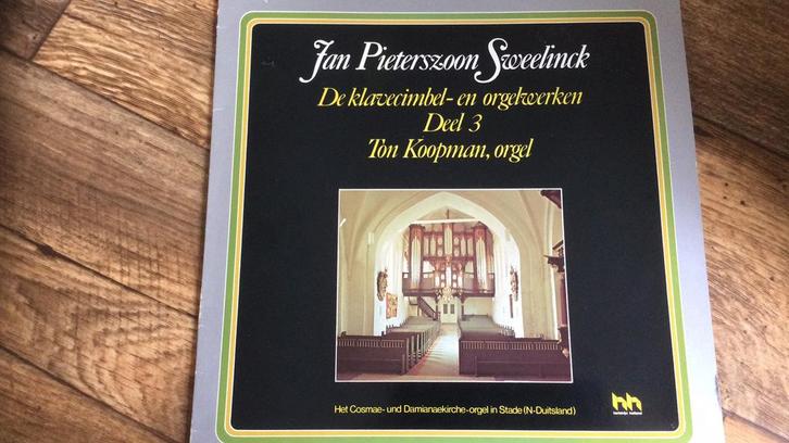 Ton Koopman - Jan Pieterszoon Sweelinck - Deel 3, Cd's en Dvd's, Vinyl | Klassiek, Zo goed als nieuw, Classicisme, 12 inch, Verzenden