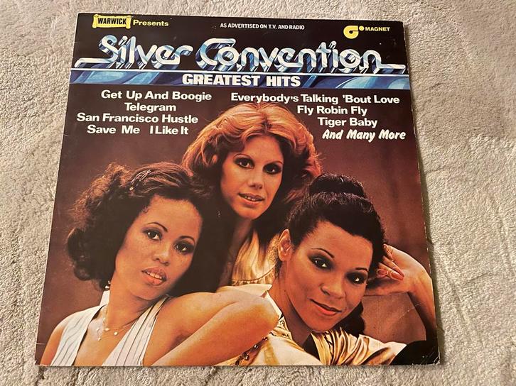 Silver Convention - Greatest Hits LP (1977), Cd's en Dvd's, Vinyl | Pop, Gebruikt, 1960 tot 1980, 12 inch, Ophalen of Verzenden