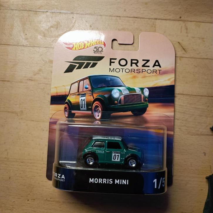 HOT WHEELS FORZA MOTORSPORT MORRIS MINI, Hobby en Vrije tijd, Modelauto's | Overige schalen, Nieuw, Auto, Ophalen of Verzenden