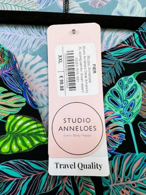 Nieuw Studio Anneloes Simplicity SL 03203 Banana dress XXL, Kleding | Dames, Jurken, Nieuw, Maat 42/44 (L), Overige kleuren, Onder de knie