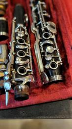 A klarinet Clemens Mening wernitzgrun 70cm lenkte mt koffer, Muziek en Instrumenten, Ophalen of Verzenden, Zo goed als nieuw