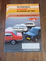 Fiat Sier striping Sets  6 / 1986  6 pag., Verzenden, Zo goed als nieuw, Overige merken
