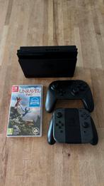 Nintendo Switch met Pro controller, Spelcomputers en Games, Ophalen of Verzenden, Zo goed als nieuw, Switch