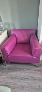 Roderick Vos Bloq Fauteuil - Fuchsia, Huis en Inrichting, Fauteuils, Ophalen, Gebruikt, 75 tot 100 cm, Modern