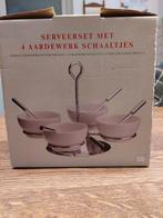 Serveerset met aardewerk schaaltjes, Huis en Inrichting, Keuken | Servies, Ophalen, Nieuw, Schaal of Schalen, Overige stijlen