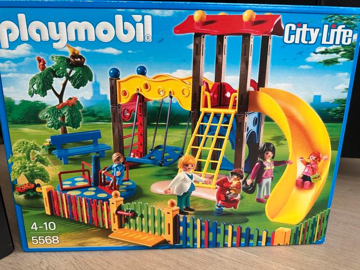 Playmobil City Life Speeltuin Set 5568, Kinderen en Baby's, Speelgoed | Playmobil, Zo goed als nieuw, Complete set, Ophalen of Verzenden