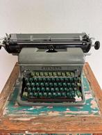 Saliegroene typemachine, 55x35,5x23cm. Vintage metaal antiek, Diversen, Typemachines, Gebruikt, Ophalen