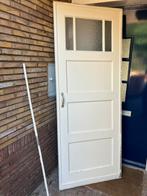 Paneeldeur schuifdeur uitvoering, Ophalen, Gebruikt, 80 tot 100 cm, Binnendeur