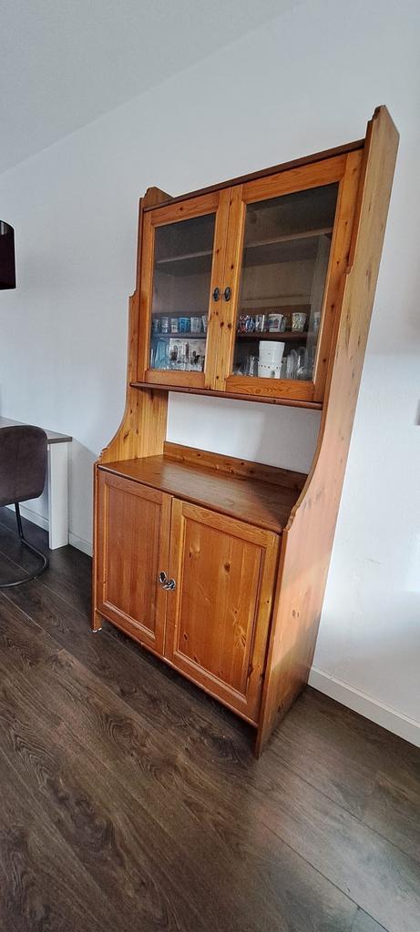 Ikea Buffetkast Grenenhout, Huis en Inrichting, Kasten | Buffetkasten, Gebruikt, 150 tot 200 cm, 50 tot 100 cm, 25 tot 50 cm, Met deur(en)