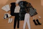 Barbie Fleur vintage  mix&match zwart wit, Ophalen of Verzenden, Gebruikt, Kleertjes