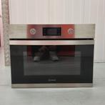 Indesit inbouwmagnetron: kleur rvs - MWI 3400 IX, 45 tot 60 cm, Oven, Ophalen of Verzenden, Zo goed als nieuw