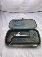 Dubbelloops Frans in kistje, Antiek en Kunst, Ophalen of Verzenden