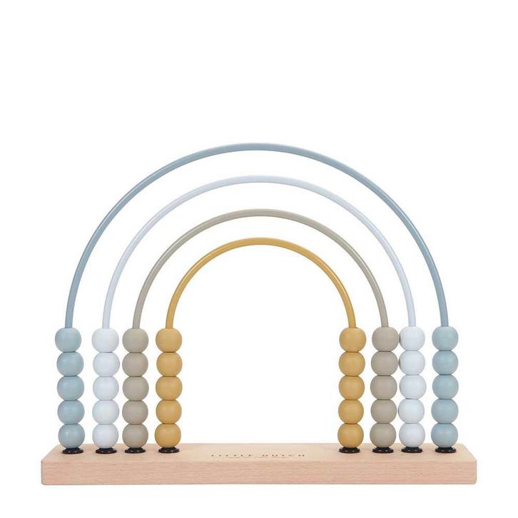 Houten Speelgoed Regenboog Telraam Blauw Little Dutch, Kinderen en Baby's, Speelgoed | Houten speelgoed, Nieuw, Ophalen of Verzenden