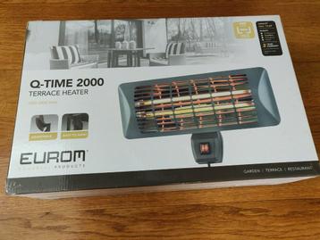 Eurom 2000 terras heater, in doos, beschikbaar voor biedingen