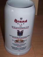 Brand bier jaar pul 1987 - 1988, Ophalen of Verzenden, Zo goed als nieuw, Pul(len), Brand