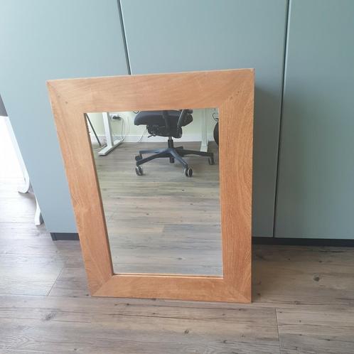 Teakhouten spiegelkast, Huis en Inrichting, Badkamer | Badkamermeubels, Zo goed als nieuw, Spiegelkast, Minder dan 100 cm, 50 tot 100 cm