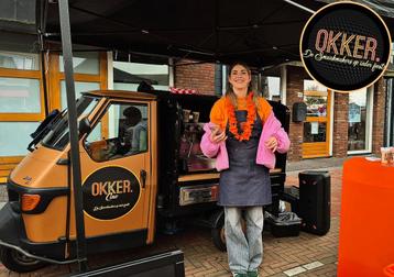 Een Barista op lokatie? Boek nu DE koffie tuk tuk