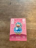 Amiibo kaart Sprinkle 176, Verzenden, Zo goed als nieuw, Speelkaart(en)