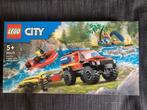 NIEUW Lego City 4x4 Brandweerauto met reddingsboot (60412), Kinderen en Baby's, Speelgoed | Duplo en Lego, Ophalen of Verzenden