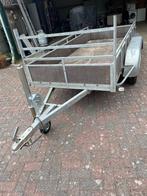 Aanhangwagen dubbelasser te koop, Auto diversen, Aanhangers en Bagagewagens, Ophalen, Gebruikt