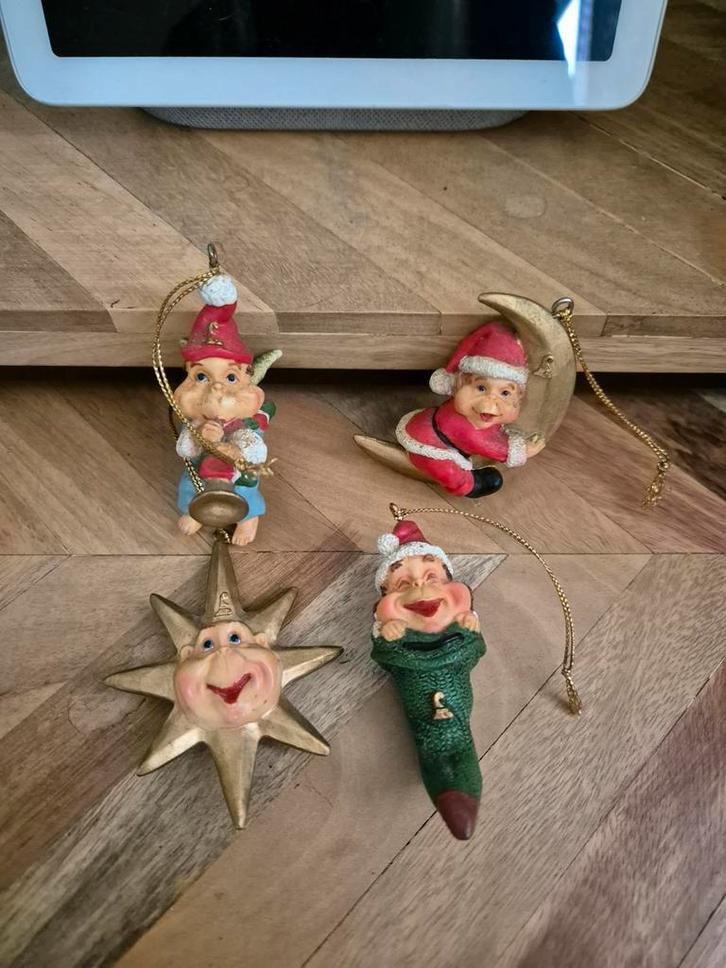 Efteling Laaf hangers (set van 4), Diversen, Kerst, Ophalen of Verzenden