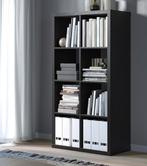 Ikea kallax kast open zwart, Huis en Inrichting, Kasten | Boekenkasten, Ophalen of Verzenden, Zo goed als nieuw