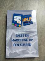 Sales en Marketing op een kussen boek, Ophalen of Verzenden, Nieuw, Economie en Marketing