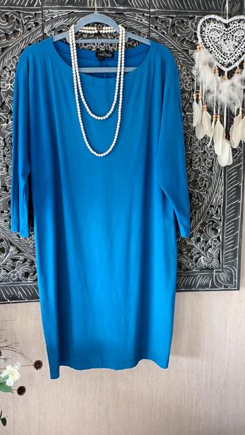 LA Dress  by Simone Koningsblauwe Travelstof Jurk XL beschikbaar voor biedingen