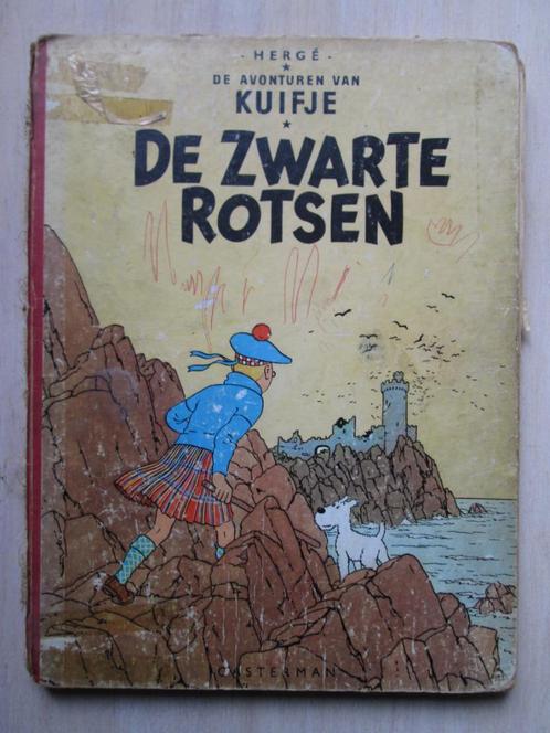Kuifje 6 - De zwarte rotsen (HC), Boeken, Stripboeken, Gelezen, Eén stripboek, Ophalen of Verzenden
