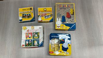 Nijntje memory domino puzzels etc beschikbaar voor biedingen