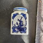 Delfts blauw Mosterdpotje uit de Zaanstreek, Ophalen of Verzenden