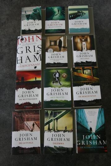 John Grisham, thrillers 2 stuks beschikbaar voor biedingen