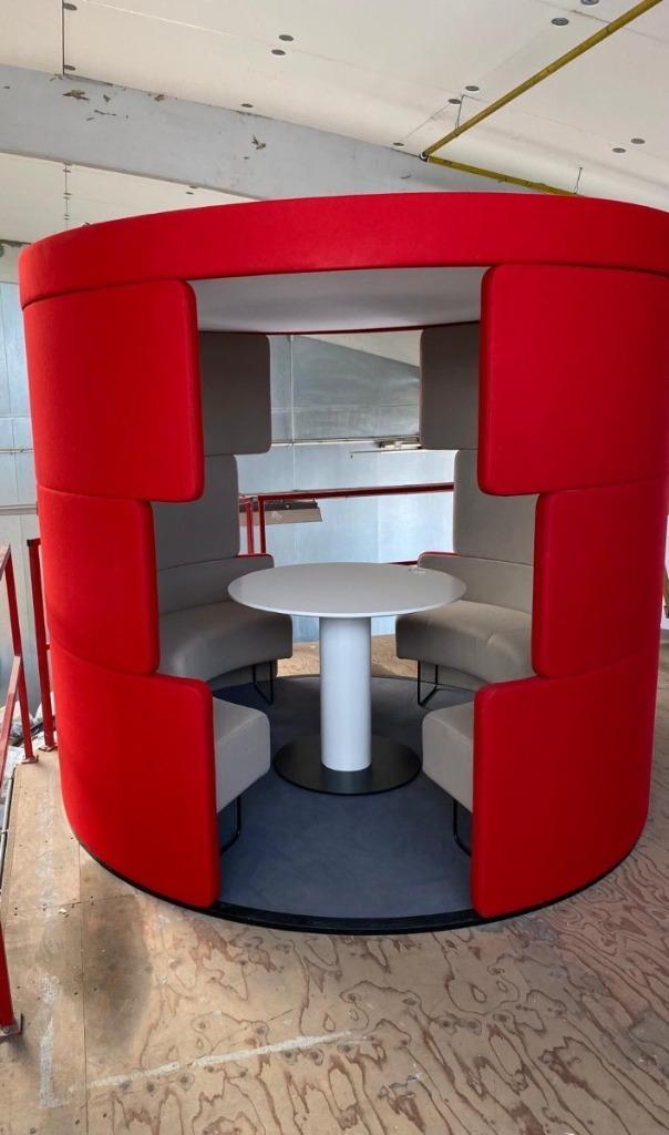 Bene Parcs Toguna Low, Huis en Inrichting, Fauteuils, Gebruikt, Stof, 125 cm of meer, 150 cm of meer, Ophalen of Verzenden