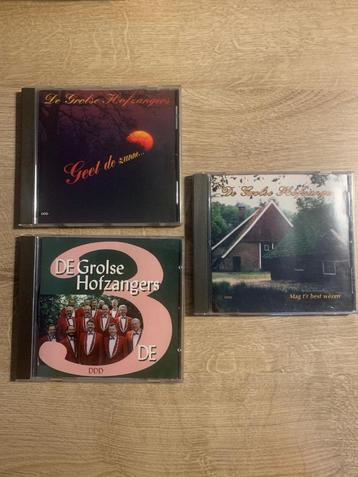4 x CD van de Grolse hofzangers beschikbaar voor biedingen