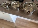 Diverse kookpannen (ook los): Tarrington House en Masterchef, Ophalen, Gebruikt, Rvs, Pannenset