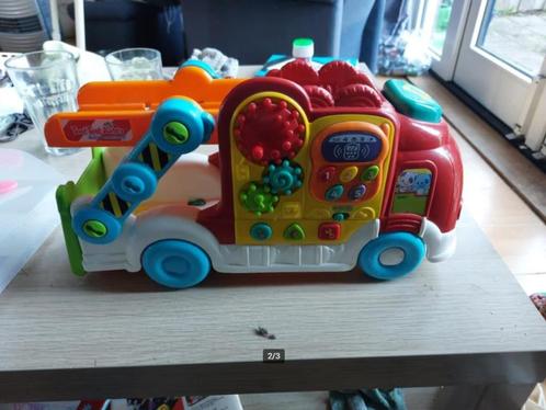 Toet toet Vrachtwagen truck en 3x auto, Kinderen en Baby's, Speelgoed | Vtech, Gebruikt, 6 maanden tot 2 jaar, Ophalen