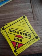 Etiket bierbrouwerij 't IJ Amsterdam Drukwerk, Ophalen of Verzenden, Gebruikt, Overige merken
