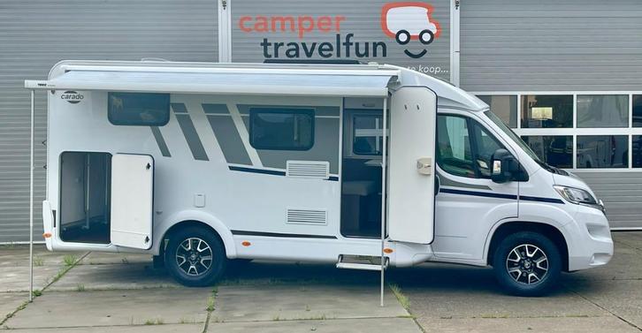 Carado V337, 2024, Lengte bedden 165 PK, Caravans en Kamperen, Campers, Bedrijf, tot en met 3, Half-integraal, Carado, Diesel