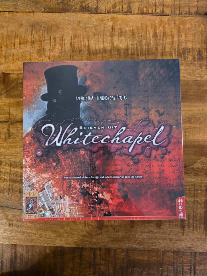 Brieven uit Whitechapel bordspel, Hobby en Vrije tijd, Gezelschapsspellen | Bordspellen, Nieuw, Een of twee spelers, Drie of vier spelers