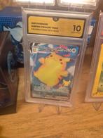 Pokemon Surfing Pikachu VMAX Slab 10, Ophalen, Zo goed als nieuw, Losse kaart