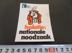 sticker Isolatie: nationale noodzaak *, Ophalen, Zo goed als nieuw