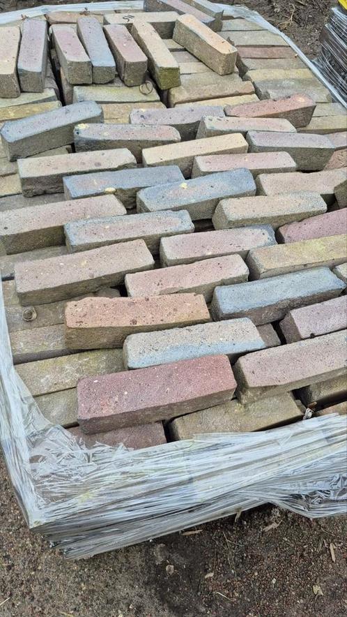 ✅️🧱GEBAKKEN WAALTJES VOOR 25,- PER M2. WEER VOORRADIG, Tuin en Terras, Tegels en Klinkers, Gebruikt, Klinkers, Keramiek, 10 m² of meer